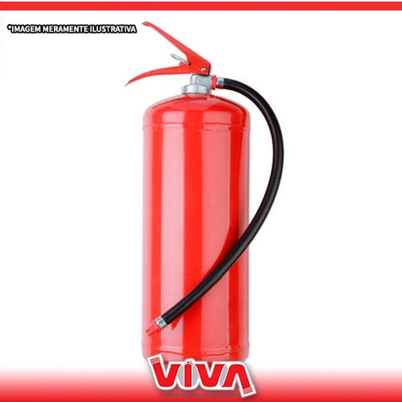 Recarga de Extintores de Incêndio Vila Endres - Recarga de Extintor Co2 6 Kg