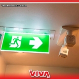 preço de sinalização de emergência led Casa Verde